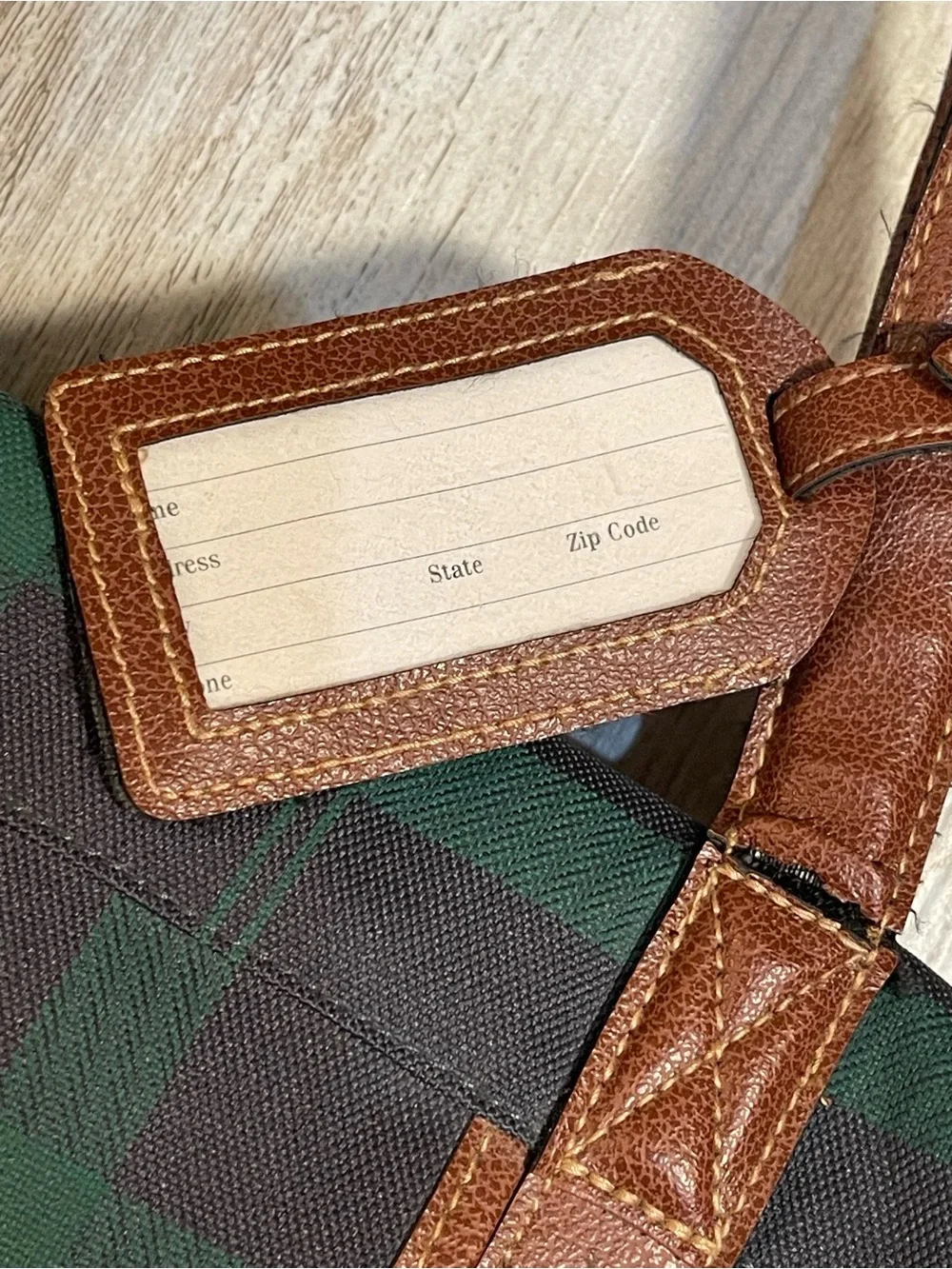 Vintage POLO Ralph Lauren Tartan Plaid Large Duffle Bag Unisex